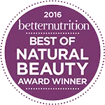Vinder af prisen »Best of Natural Beauty Award 2016« fra Better Nutrition