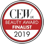 Finalist ved CEW UK Beauty Awards 2019