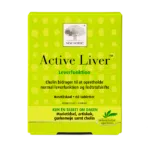 New Nordic Active Liver™-tabletter med marietidsel og gurkemeje bidrager til at understøtte en normal leverfunktion og fedtstofskifte.
