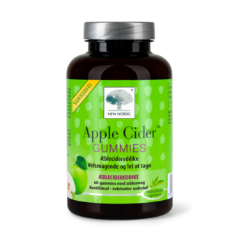 New Nordic Apple Cider™-gummibonbons med æblecidereddike bidrager til at opretholde en normal fordøjelse.