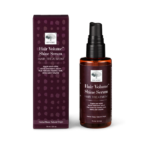 New Nordic Hair Volume™ Shine Serum, der hjælper med at genoprette glans, volumen og et sundt udseende i håret med æble- og hirseekstrakt. Hårserum til daglig pleje og finish.