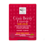 New Nordic Cran Berry Urinveje™ med koncentreret tranebærekstrakt. Surkirsebær bidrager til at opretholde sunde urinveje.