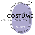 Logo nomineret til Costume Skjønnhetsfavoritter 2023.