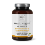 New Nordic Multi Vegan Gummies™ er et vegansk multivitamintilskud med vitaminer og mineraler, der bidrager til immunsystemets normale funktion og et normalt energistofskifte.