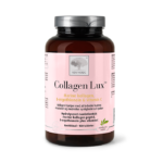 New Nordic Collagen Lux™ med marine kollagenpeptider, L-ergothionein og C-vitamin bidrager til at forbedre hudens elasticitet og mindsker synligheden af rynker.