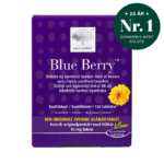 New Nordic Blue Berry™ med blåbær, øjentrøst og lutein bidrager til at bevare øjets sundhed.