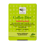 New Nordic Coffee Diet™ med grønne kaffebønner og glucomannan bidrager til vægttab som led i en kaloriefattig kost og til et normalt stofskifte.