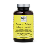 New Nordic Natural Magic™ kollagen-gummier med marint kollagen, der hjælper med at forbedre hudens elasticitet og mindske synligheden af rynker og fine linjer.