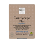 New Nordic Cordyceps Plus™ med cordyceps, løvstikke, gul østershat og pomelo. Vitamin B6, B12 og folsyre bidrager til at mindske træthed og udmattelse.