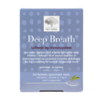 New Nordic Deep Breath™ med sort kommen, japansk mispel, myrte, sort peber samt vitamin A, C og D. Sort peber hjælper med at holde luftvejene åbne.