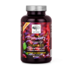New Nordic Tranebær Urinveje Gummies™ med tranebær og surkirsebær, hvor surkirsebær bidrager til at opretholde sunde urinveje.