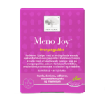 New Nordic Meno Joy™ med rødkløver, humle, damiana, magnesium og B-vitaminer, hvor rødkløver hjælper med at lindre almindelige overgangsalder-symptomer som hedeture, svedtendens og irritabilitet.