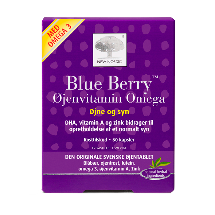 Blue Berry™ Øjenvitamin Omega
