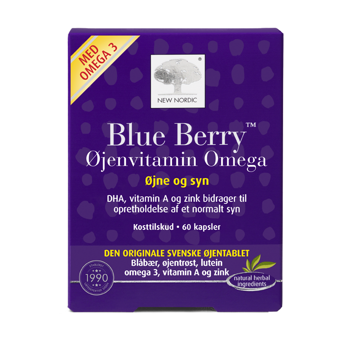 Blue Berry™ Øjenvitamin Omega