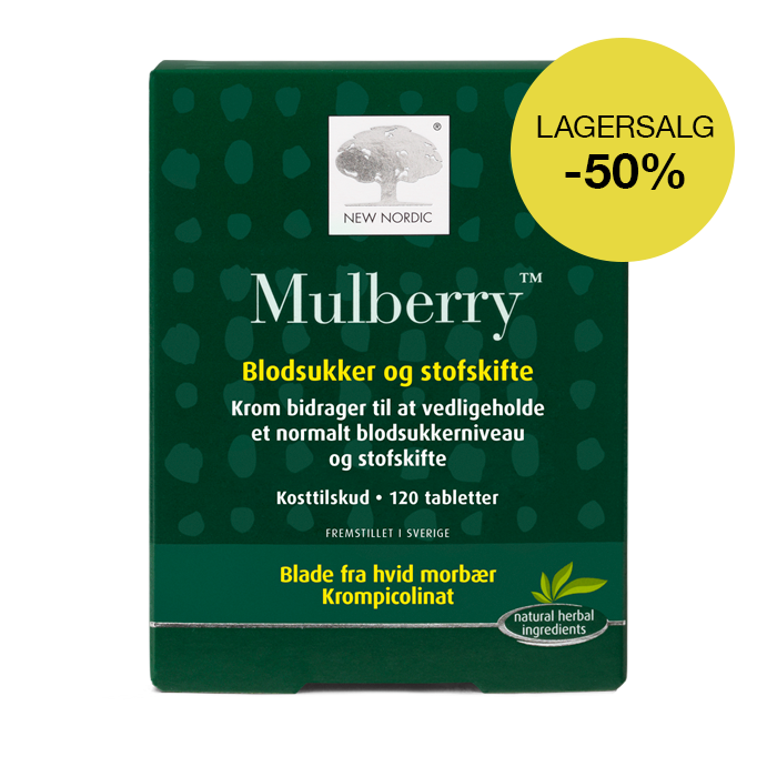 Mulberry™ - 120 tabl. - LAGERSALG